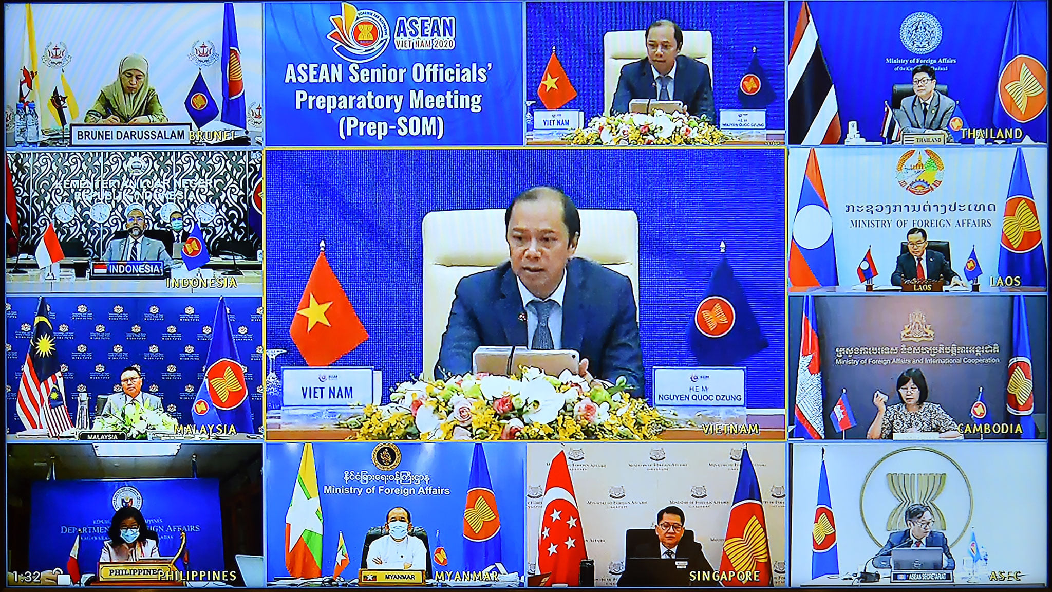 ASEAN cùng hợp tác ứng phó dịch bệnh COVID-19