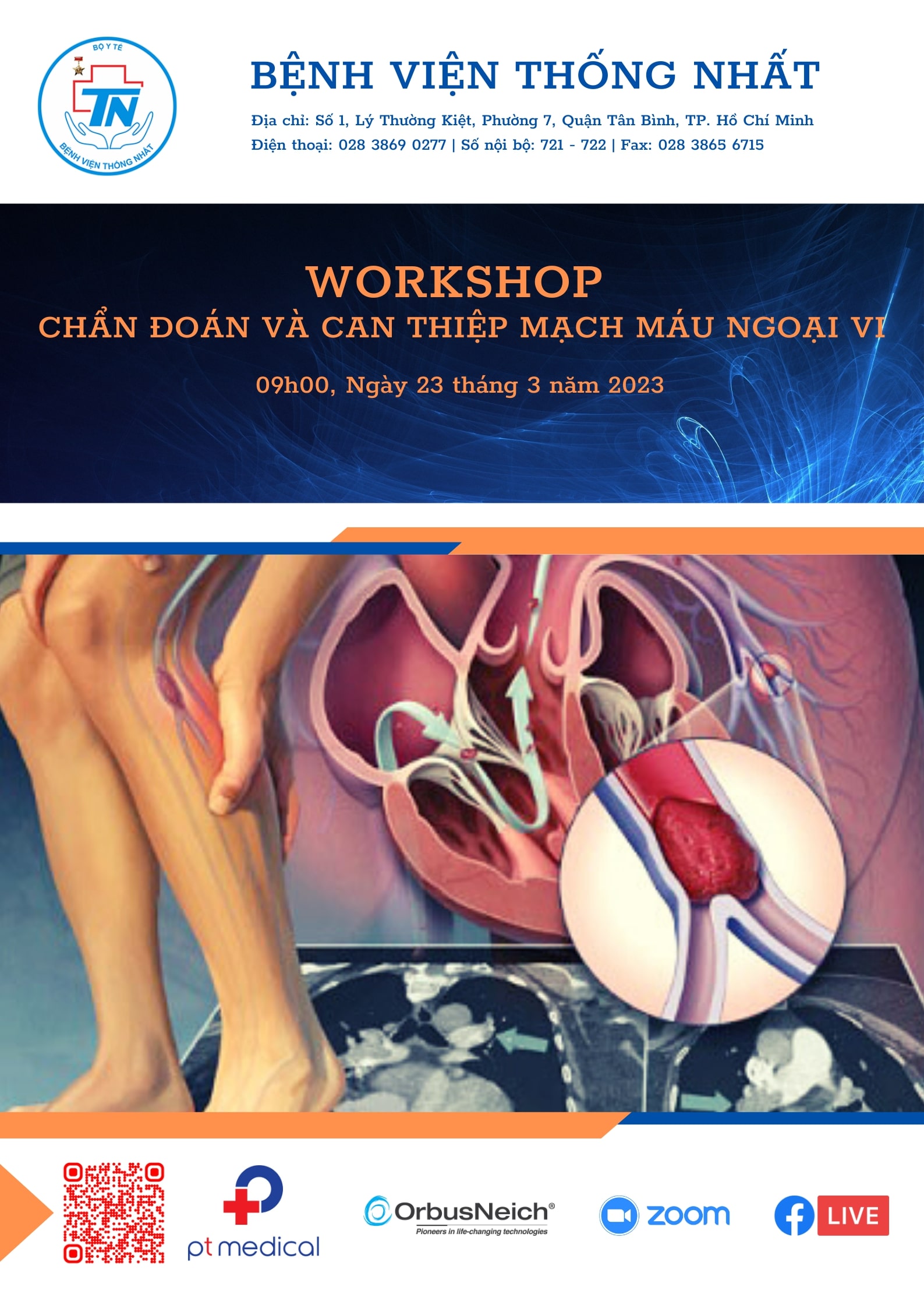 WORKSHOP CHẨN ĐOÁN VÀ CAN THIỆP MẠCH MÁU NGOẠI VI