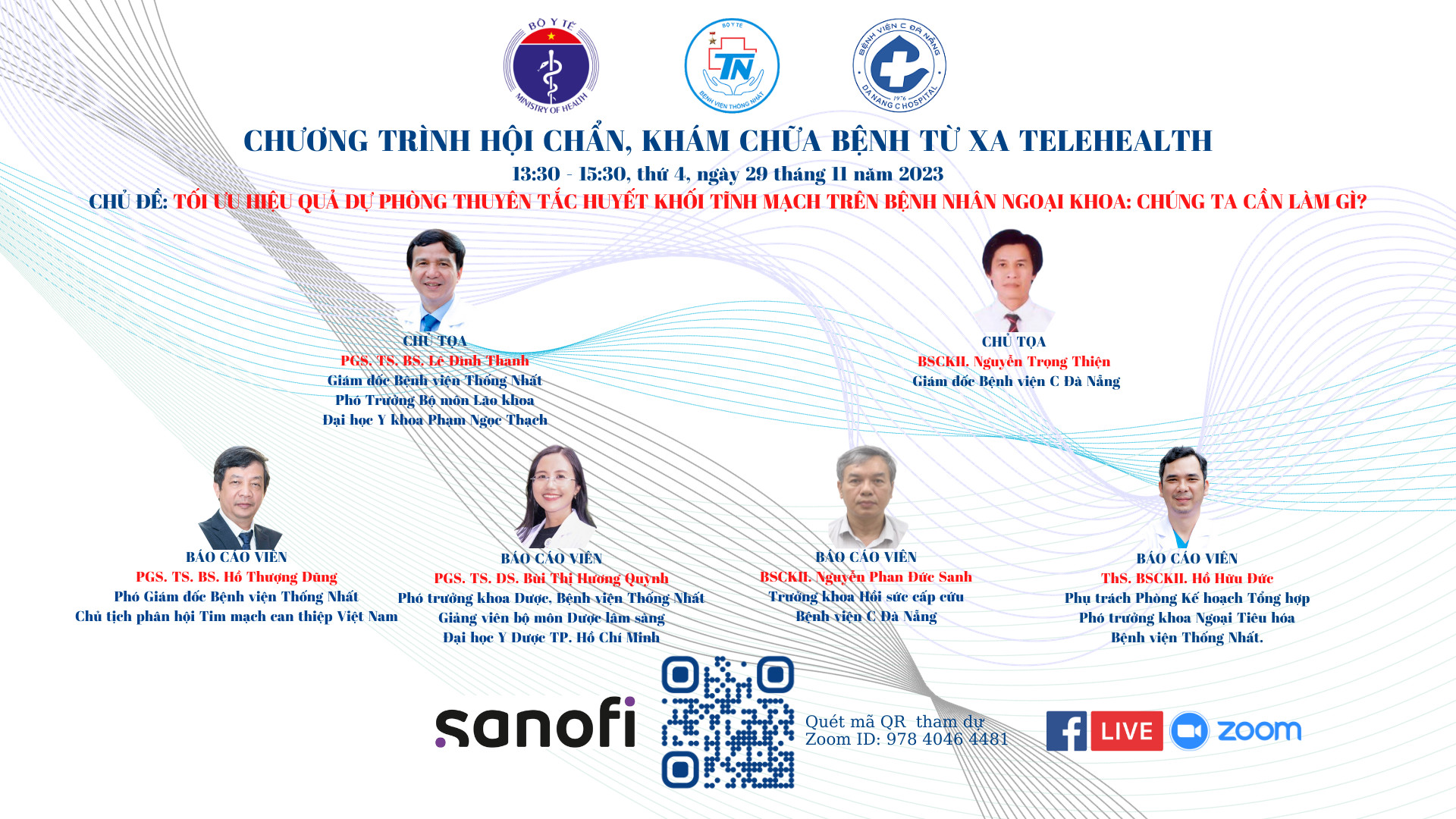 Chủ đề: “TỐI ƯU HIỆU QUẢ DỰ PHÒNG THUYÊN TẮC HUYẾT KHỐI TĨNH MẠCH TRÊN BỆNH NHÂN NGOẠI KHOA: CHÚNG TA CẦN LÀM GÌ?”” 